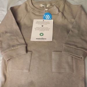 Antebies long sleeve outfit with snaps